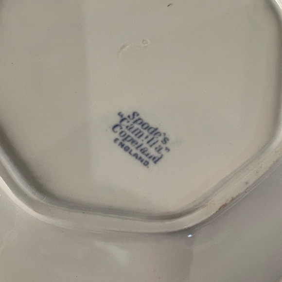 Spode Copeland Camilla Blue 8sided plates. - Picture 4 of 4